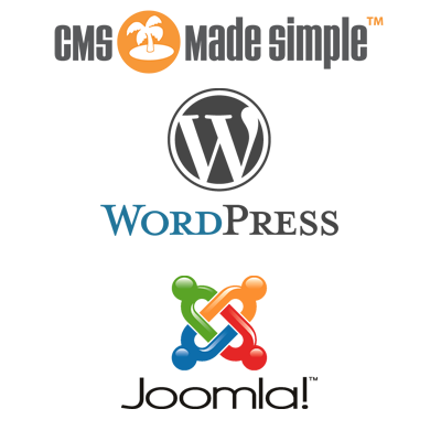 Joomla, WordPress, cms made simple