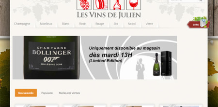 Les vins de Julien